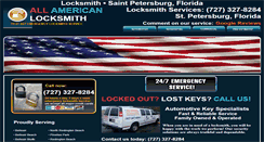 Desktop Screenshot of a-allamericanlocksmith.com